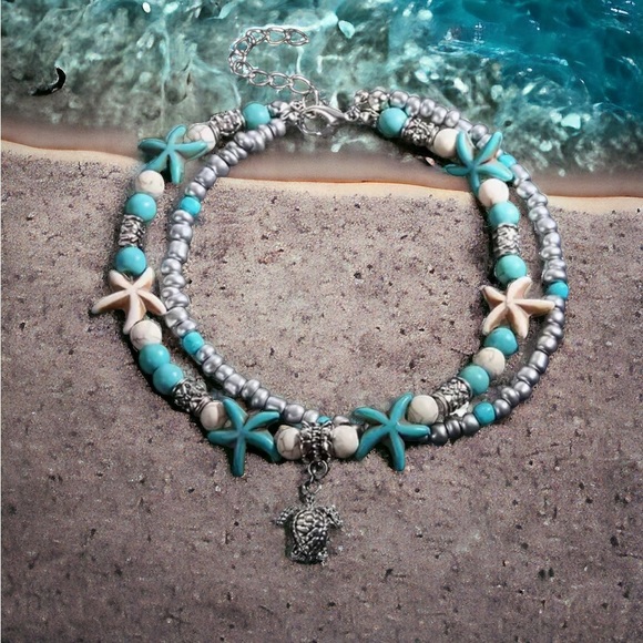 Sea Turtle Anklet - Picture 2 of 2